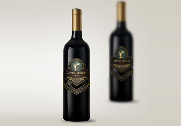 紅酒酒標(biāo)設(shè)計之法國賽圖